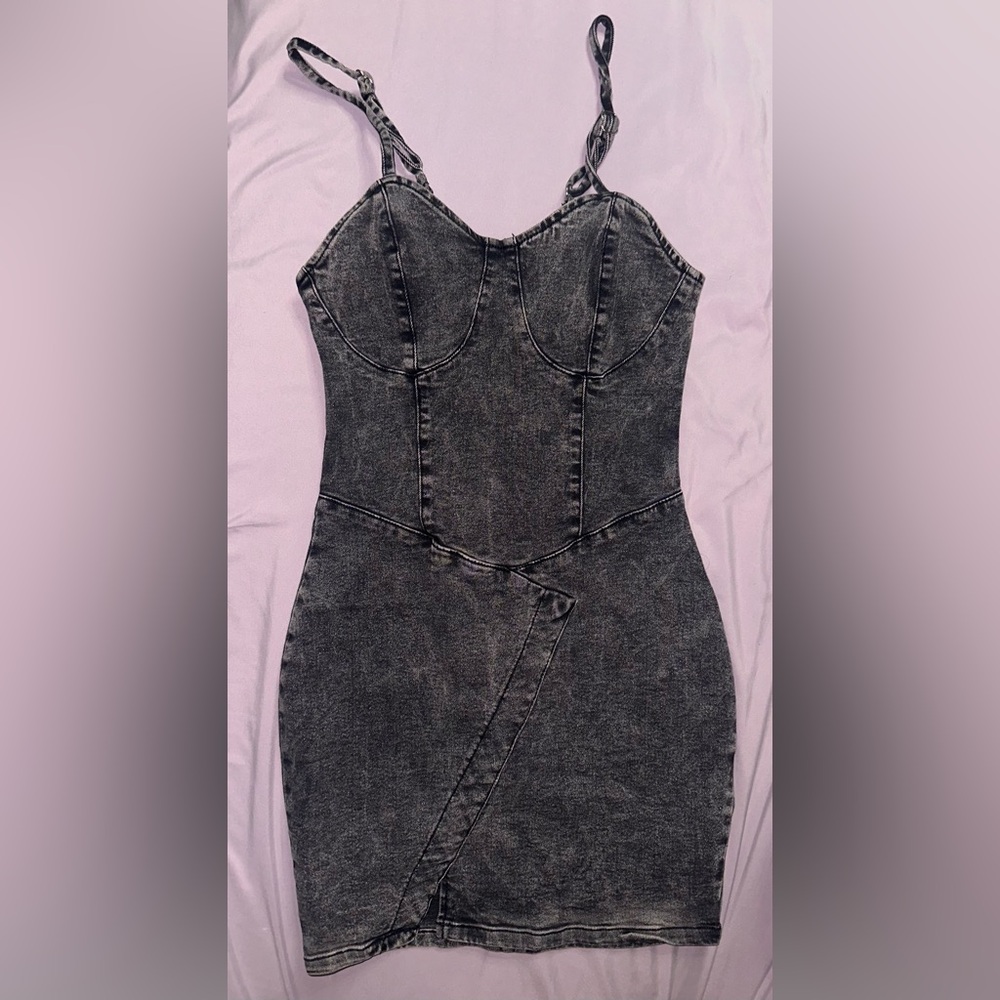 Black Jean dress